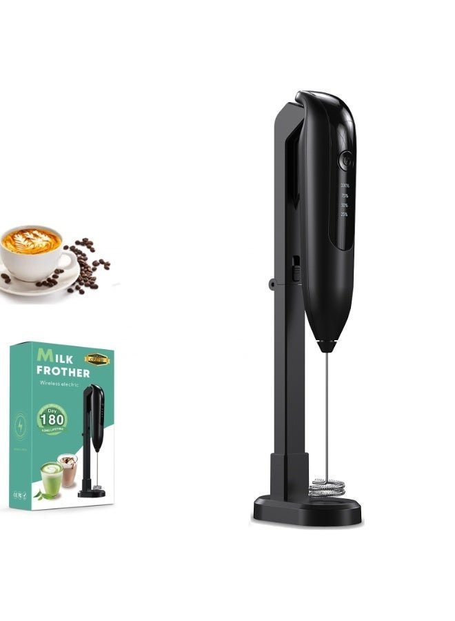 Electric Handheld Milk Frother – Rechargeable Mini Whisk for Cream, Cakes & Baking - Image 1