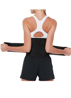 Generic Protective sports waist belt Men's basketball training Fitness waist belt Lumbar spine support Intervertebral disc waist protection Women's abdominal belt  - Image 1