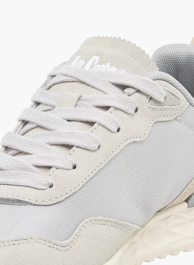 Lee Cooper Women's Panelled Sneakers with Lace-Up Closure