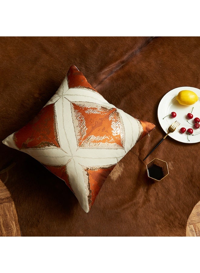 هومستر حزمة من 4 رمي غطاء وسادة للأريكة ، الأنماط الهندسية الزخرفية الحديثة ، حالة وسادة حالة وسادة لغرفة غرفة النوم غرفة أريكة كرسي السيارة - Image 3