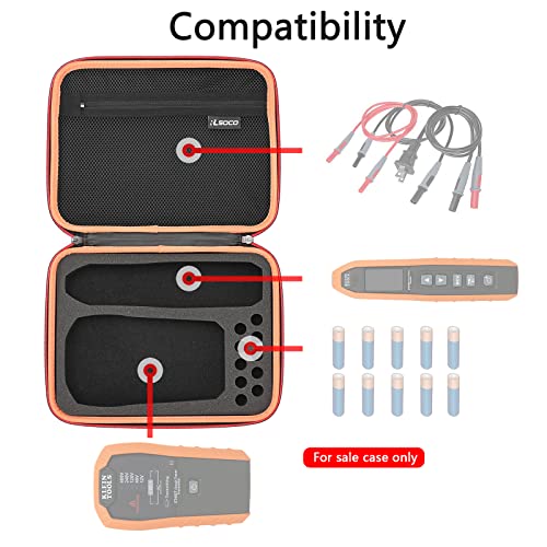 RLSOCO Hard Case for Klein Tools ET450 Advanced Circuit Breaker Finder and Wire Tracer Kit-Compact Tools Kit Organizer Case - Image 3