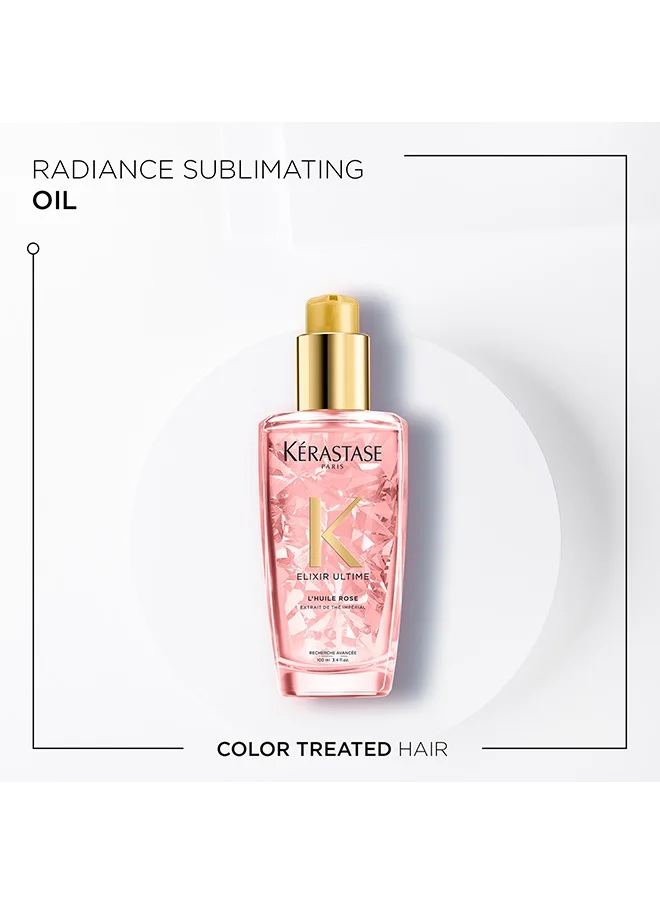 KERASTASE Kerastase Elixir Ultime L'Huile Rose Beautifying Hair Oil That Nourishes Colored Hair - 100ml