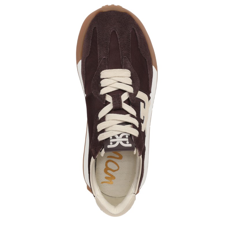 Sam Edelman Women's Langley Sneaker, CafÃ© Noir/Antique White, 6.5 - Image 5