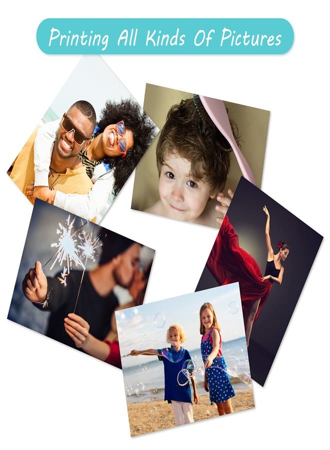 Hotop 8 Pieces Sublimation Aluminum Photo Sign Metal Blank Photo Board Sublimation Picture Panel Wall Art Aluminum Plate for Wedding DIY Printing Bedroom Living Room, White(6 x 8 Inch, 4 x 6 Inch) - Image 5