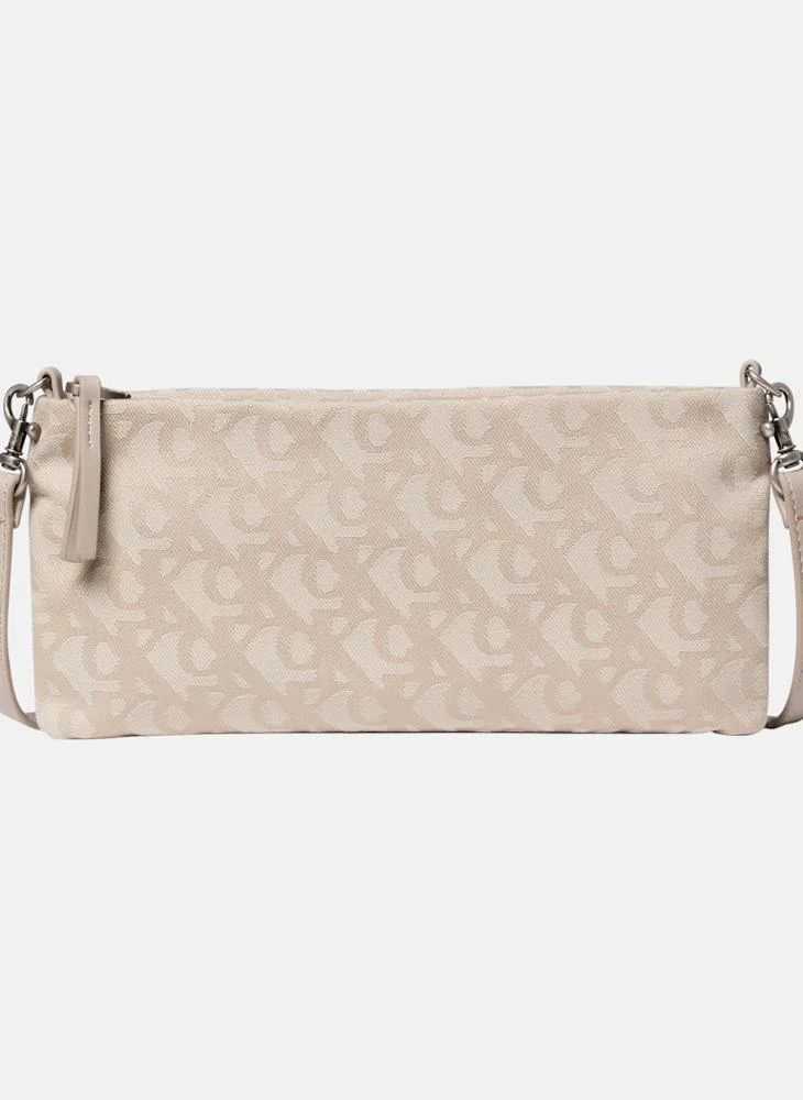 Calvin Klein Jeans Logo Detailed Zip through Crossbody