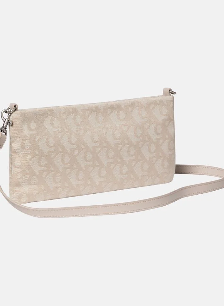Calvin Klein Jeans Logo Detailed Zip through Crossbody