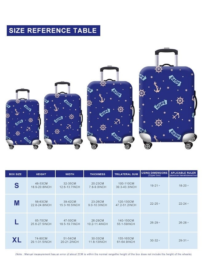 URbazaar Elastic Travel Luggage Cover Travel Suitcase Protective Cover for Trunk Case Apply to 18-30 inch luggage Suitcase Cover - Image 3