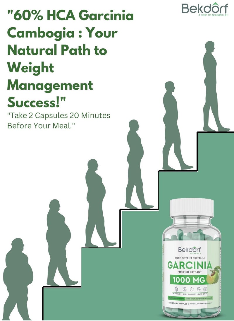 Bekdorf - Garcinia Healthy Metabolism 120 Capsules - Image 1