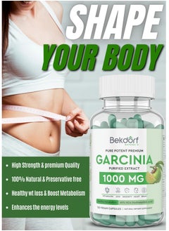 Bekdorf Garcinia Healthy Metabolism 120 Capsules  - Image 2