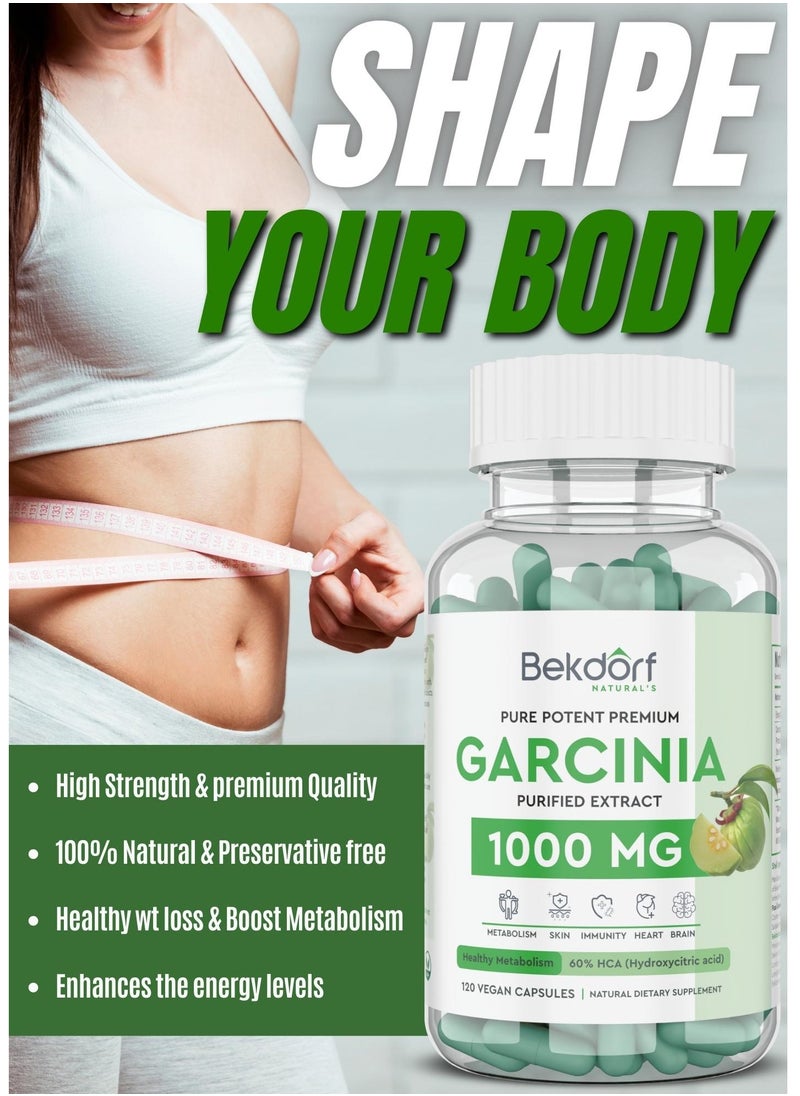 Bekdorf - Garcinia Healthy Metabolism 120 Capsules - Image 1