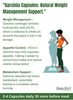 Bekdorf Garcinia Healthy Metabolism 120 Capsules  - Image 4