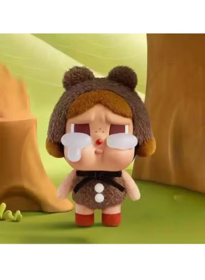 كراي بيبي قطعة واحدة من دمية CRY BABY المصنوعة من الفينيل على شكل وجه من القطيفة سلسلة كلاسيكية وحقيبة إكسسوارات (الحب يجعلنا نبكي) - Image 2