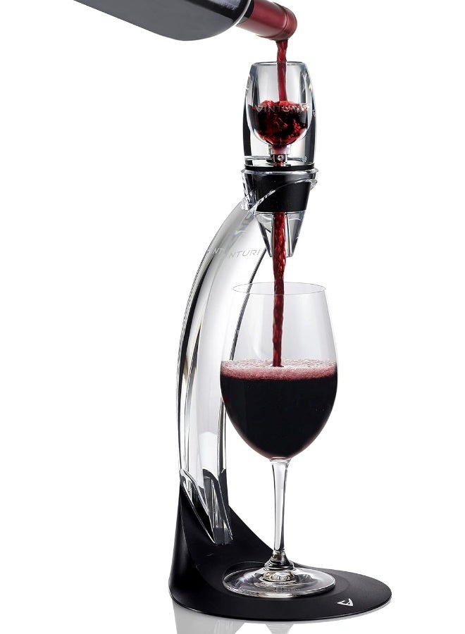 Vinturi Deluxe Essential Red Pourer and Decanter Tower Stand Set - Image 1