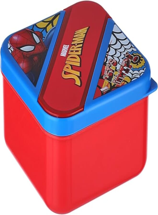 Spiderman Lunch Box with Cutlery