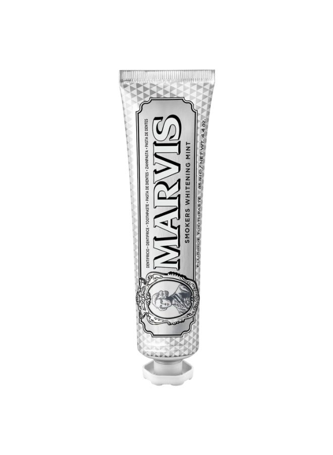 Marvis 2pcs Smoker Whitening Mint Toothpaste - 85ml/4.4 oz Packed with Xylitol for Effective Teeth Whitening and Fresh Breath - Image 2
