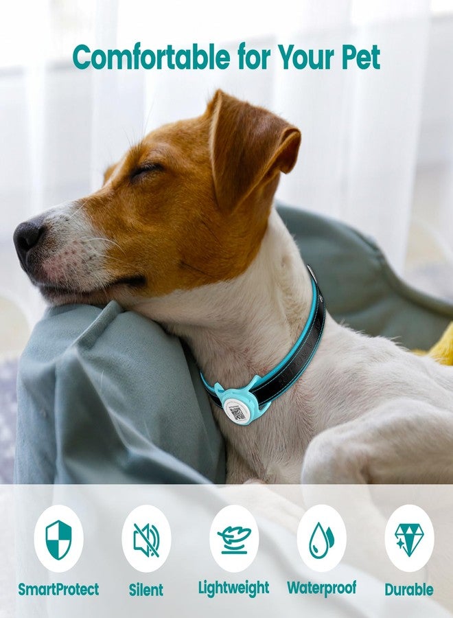 جهاز تتبع الحيوانات الأليفة الذكي PawView - جهاز تتبع موقع الكلاب مع حامل، بدون رسوم شهرية، تتبع فوري، متوافق مع نظام iOS فقط، مزود بخاصية الاتصال في حالات الطوارئ، يدوم طويلاً، جهاز تتبع مضاد للضياع للقطط، مزود بأحزمة للحقائب - Image 5