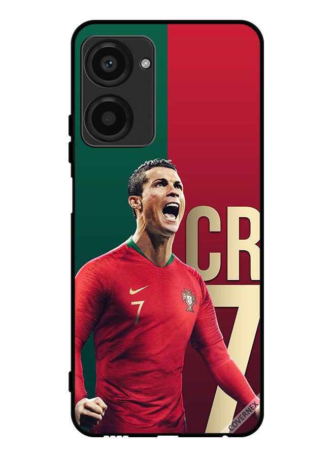 Covernex Protective Case Cover For Realme 10 Pro Cristiano Ronaldo Portugal Team Collection - Image 1