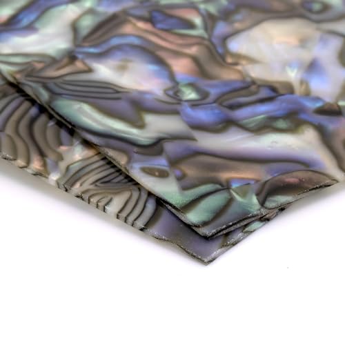 Swhmc Colorful Celluloid Guitar Head Veneer Shell Sheet Luthier Supply Pack of 2 - Image 2