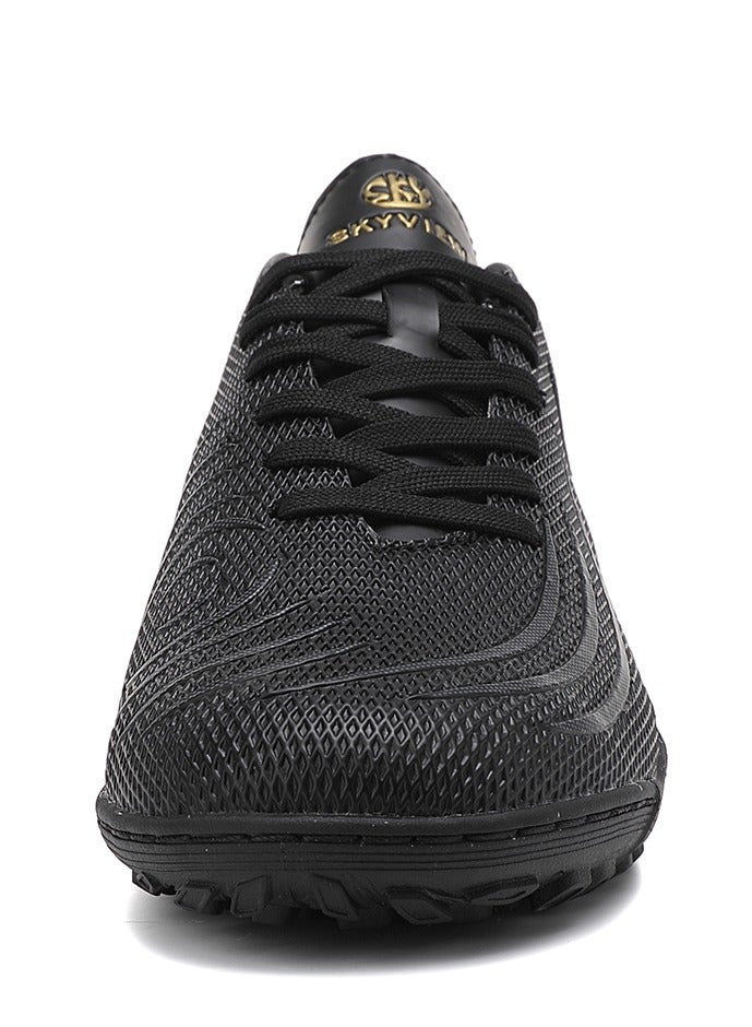 سكاي فيو أحذية كرة قدم للبالغين خفيفة الوزن ذات لونين متينة رياضية مع نعل خارجي مطاطي، نعل IN/IC للرجال والنساء، للاستخدام الداخلي والخارجي - Image 3