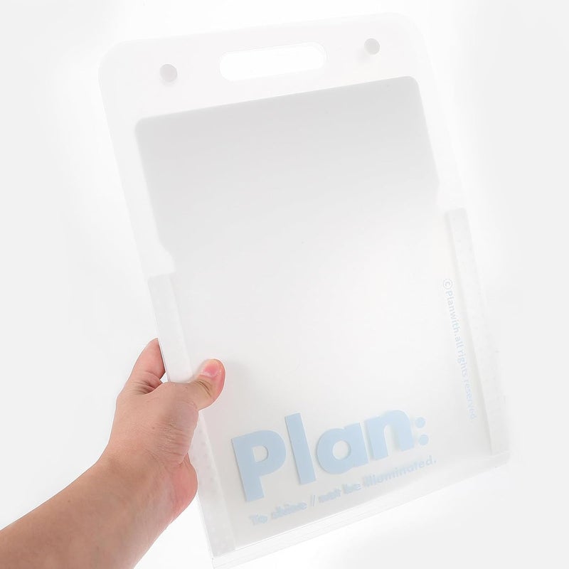 Accordion File Folder A4 Vertical Expandable Document Organizer with Multiple Layers Plastic File Folder for Office and School Document Protection White - Image 4