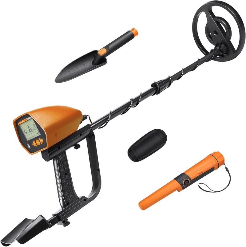 BARSKA Barska Winbest Pro100 Metal Detector Kit with Handheld Metal Detector Submersible Search Coil Adjustable Length - Image 1