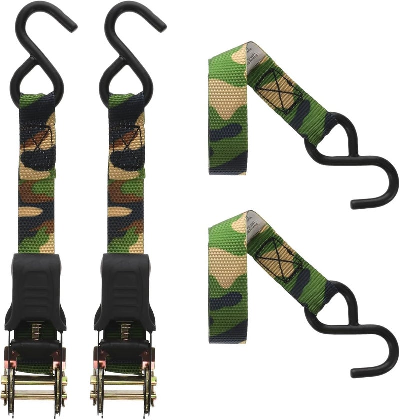 HME Camo Ratchet Strap - 4 Pack - Image 2