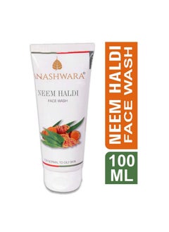 BIO RESURGE LIFE Anashwara Neem Haldi Face Wash To Remove Pimples And Acne (100 Ml)  - Image 1