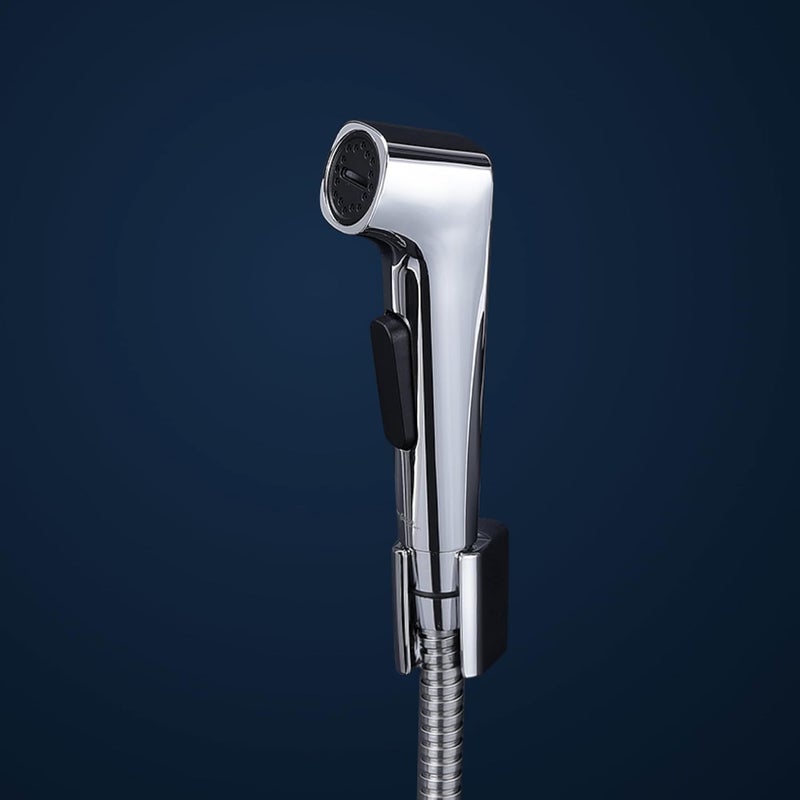 Hindware Italian Collection F680013CP Health Faucet for Bathroom | Made of ABS | Central Lever Operated | Toilet Jet Spray for Bathroom | 1-Year Manufacturer Warranty - Image 1