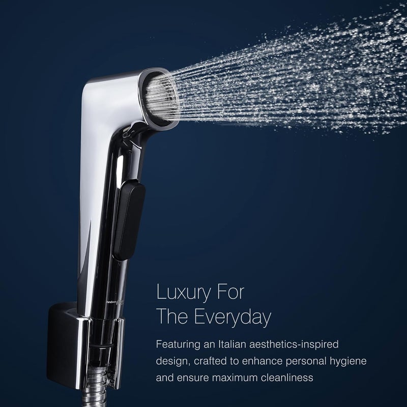 Hindware Italian Collection F680013CP Health Faucet for Bathroom | Made of ABS | Central Lever Operated | Toilet Jet Spray for Bathroom | 1-Year Manufacturer Warranty - Image 3