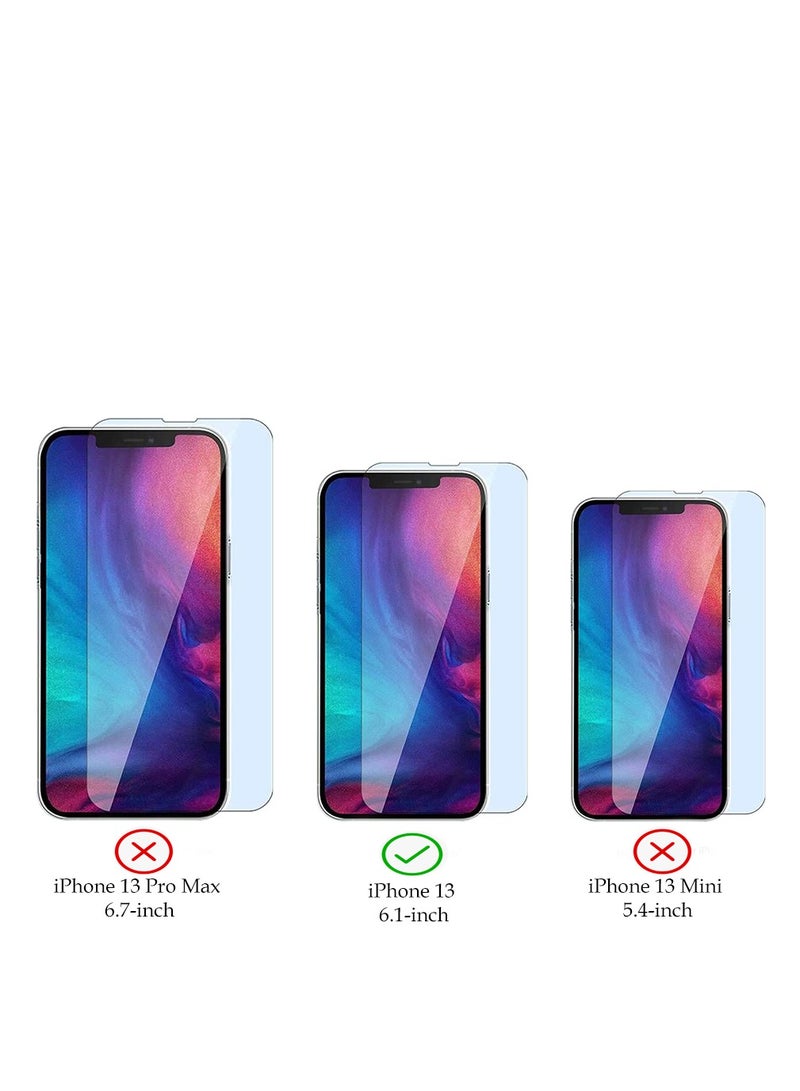 BORTONY Tempered Glass Screen Protector For iPhone 13/13 Pro 6.1 Inch Clear - Image 4