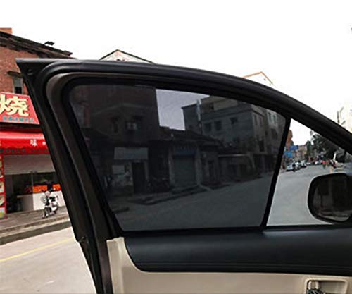 Auto Pearl Black Z Window Plug-in Half Sun Shades Car Curtain for Alto K10 2014-2020 (Set of 4) - Image 5