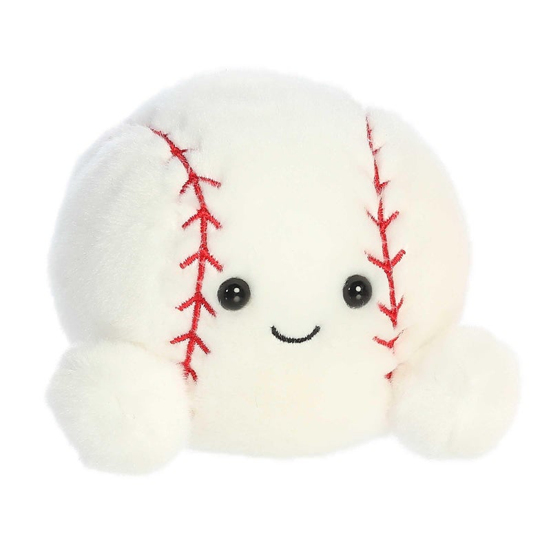 AuroraÂ® Adorable Palm Palsâ„¢ Slugger Baseballâ„¢ Stuffed Animal - Pocket-Sized Play - Collectable Fun - White 5 Inches - Image 3