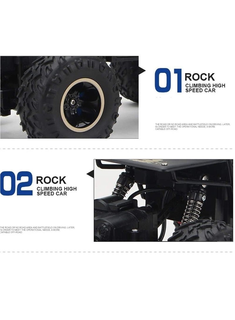 High-Speed Off-Road Bigfoot Climbing Remote Control Toy Car For Ages 8+ Years 27×18×14cm  - Image 4