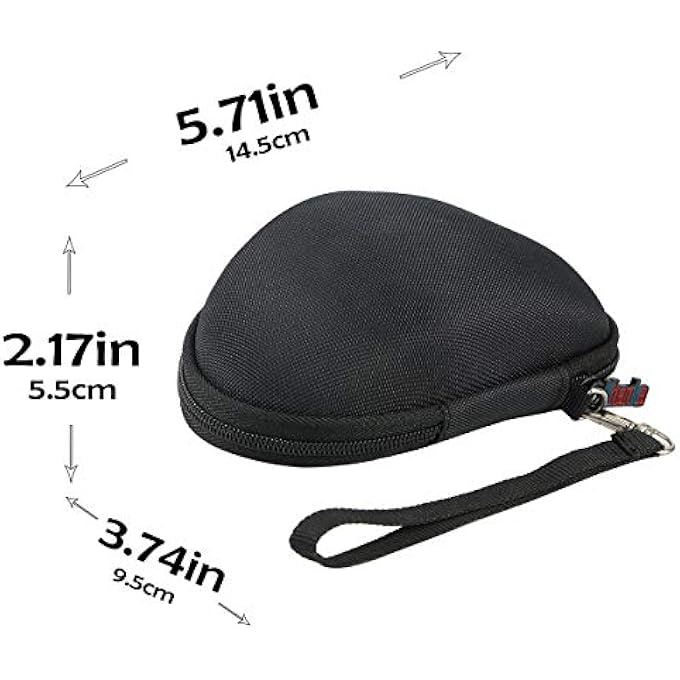 KHANKA HARD TRAVEL CASE COMPATIBLE WITH RAZER BASILISK X HYPERSPEED WIRELESS GAMING MOUSE - Image 2