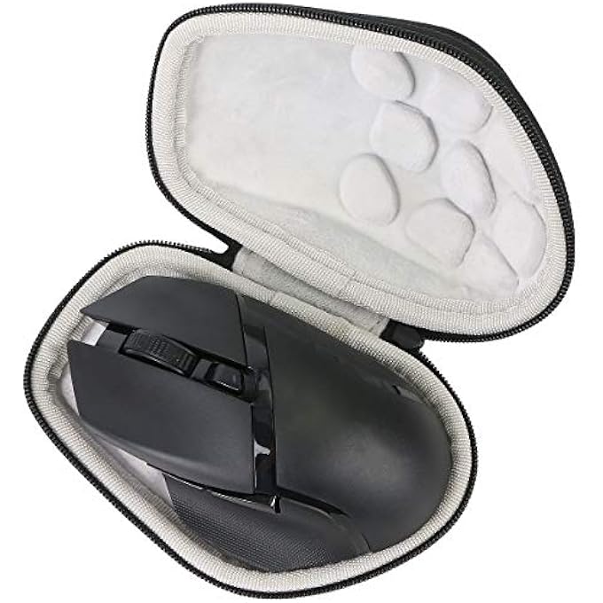 KHANKA HARD TRAVEL CASE COMPATIBLE WITH RAZER BASILISK X HYPERSPEED WIRELESS GAMING MOUSE - Image 1