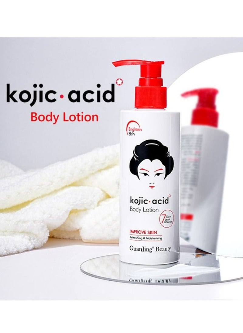 GUANJING - Kojic acid Body Lotion 230 g - Image 1