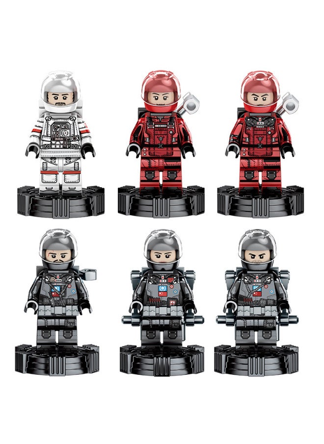 Compatible With Lego Bricks Wandering Earth Series Box-type Carrying Vehicle Personnel Carrier Engineering Vehicle Assembling Small Particle Building Blocks-Color:107004 CN171 Engineering Vehicle 243 Particles