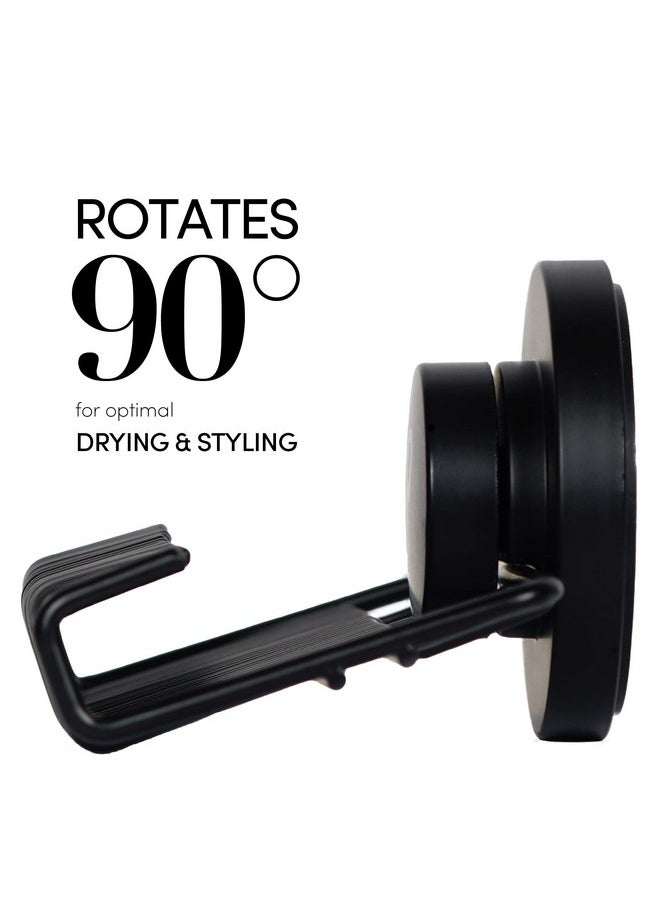 The Hair Shop Black Style Mate By The Hair Shop Styling Assistant Caddy 4In1 Stores Washes Styles And Secures Hair Extensions Works For Clipins Halos Wefts  - Image 5