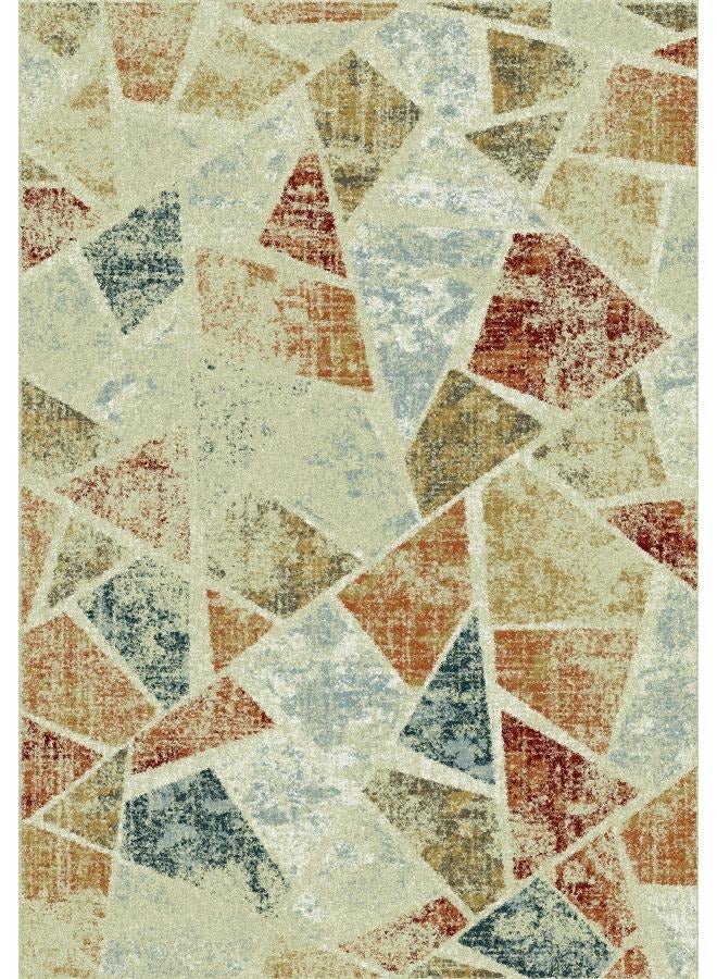 لوفت تاماراي، سجادة أريكة، سجادة غرفة معيشة حديثة، سجادات أرضية ناعمة، وسائد سجادة، سجادة أريكة غير قابلة للانزلاق، سجادة غرفة معيشة قابلة للغسل، مقاس 160 × 235 سم، متعدد الألوان-5571-GB4-Y - Image 2