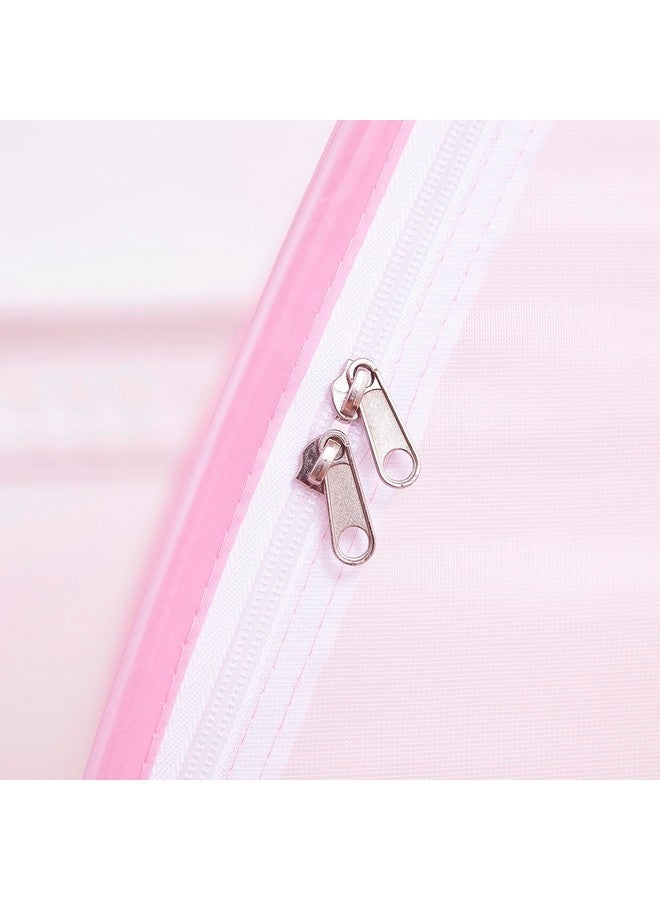 Mengersi Baby Crib Tent,Pop Up Crib Tent to Keep Baby in,Lovely Toddler Crib Net Mosquito Net Safe and Breathable,Installation Convenience,Pink - Image 4