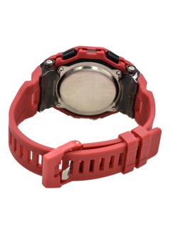 Polit Polit Men's  Digital & Analog Red Strap Watch  - Image 4