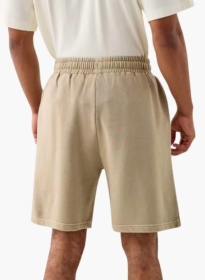 Kappa Kappa Men Washed Shorts For Male