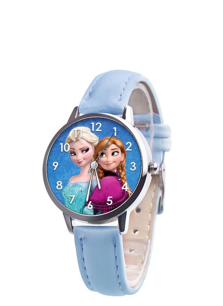 In Air - 4PCS Girls' Leather Analog Wrist Watch - Image 1
