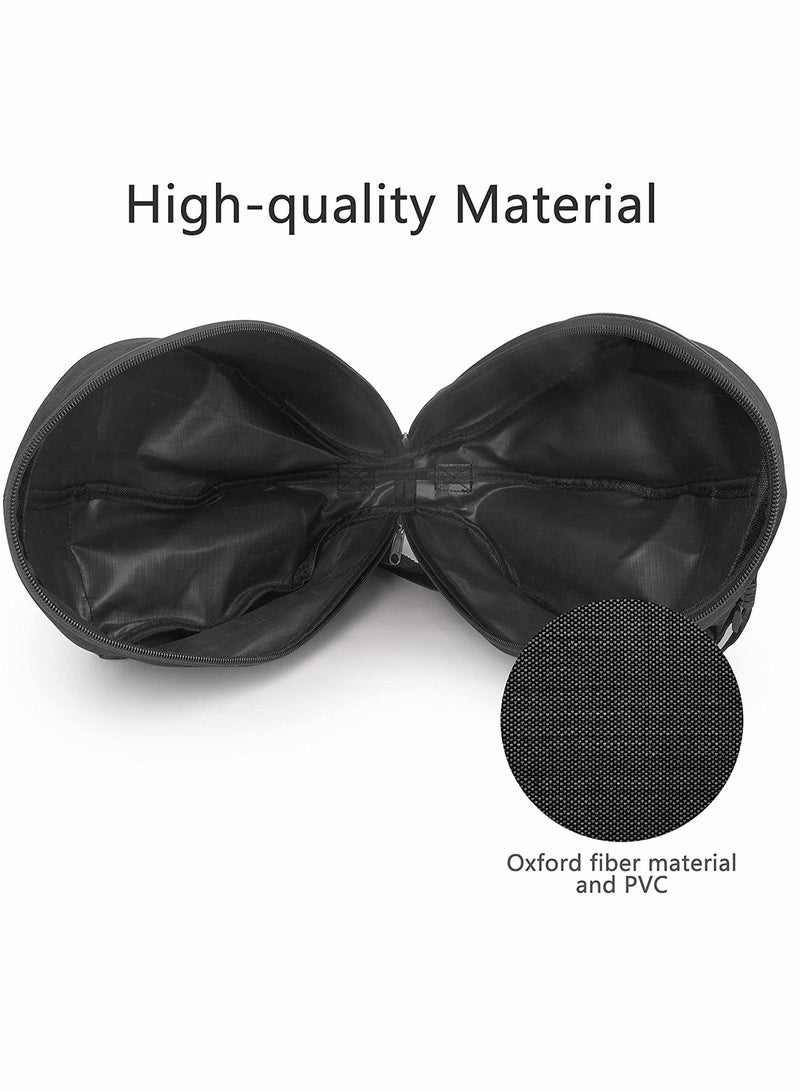 KASTWAVE Waterproof Basketball Carrying Bag, Portable Training Sports Ball Holder Bag, Waterproof Basketball Bag with Adjustable Shoulder Strap, Basketball Volleyball Storage Bag (Black) - Image 5