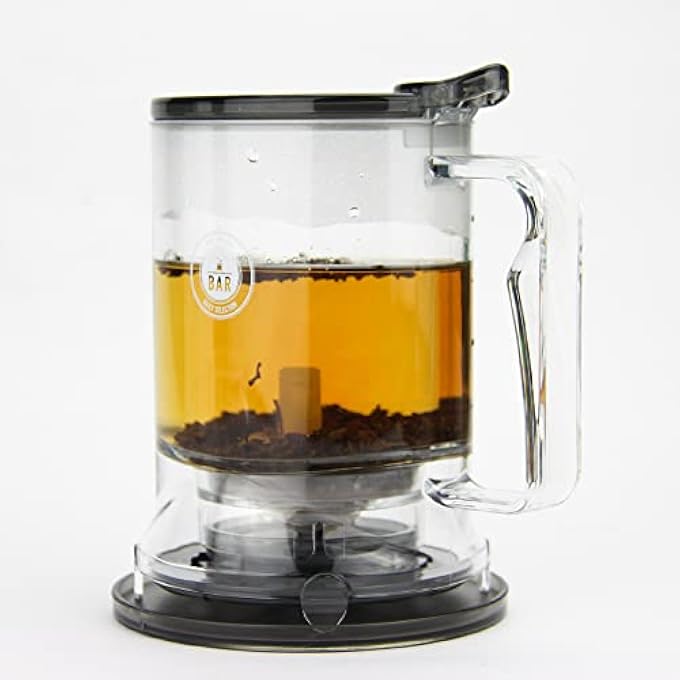 تيلاند إبريق شاي آمن للاستخدام في غسالة الأطباق مع غطاء فلتر سعة 500 مل - Image 3