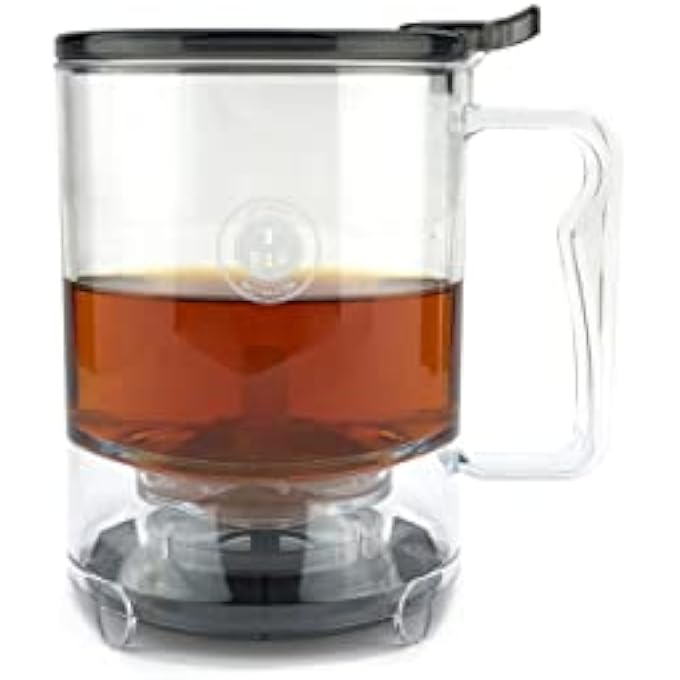 تيلاند إبريق شاي آمن للاستخدام في غسالة الأطباق مع غطاء فلتر سعة 500 مل - Image 1