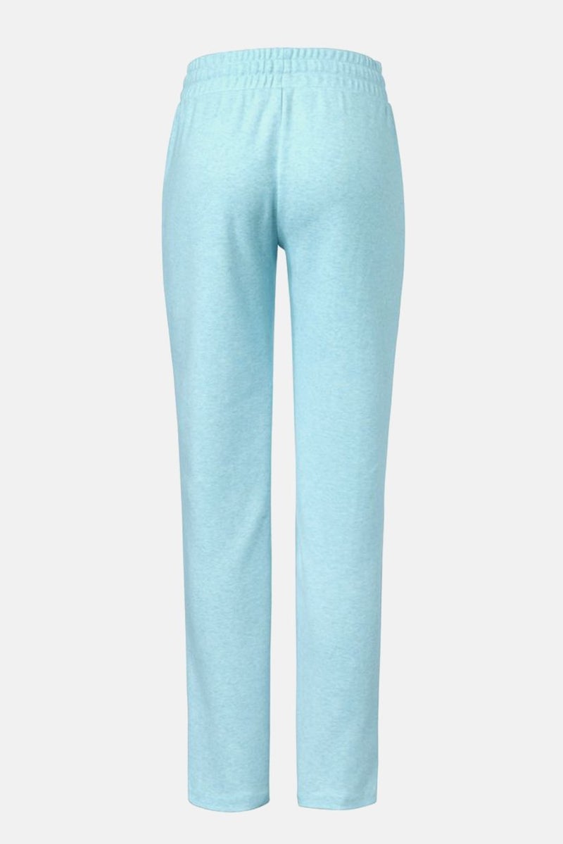 Tchibo Women Drawstring Plain Jogger Pants, Sky Blue  - Image 2