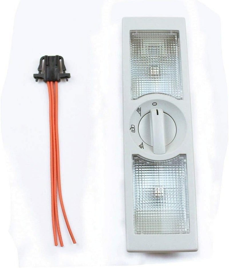 QASULER Gray Interior Dome Light Reading Lamp - Image 2