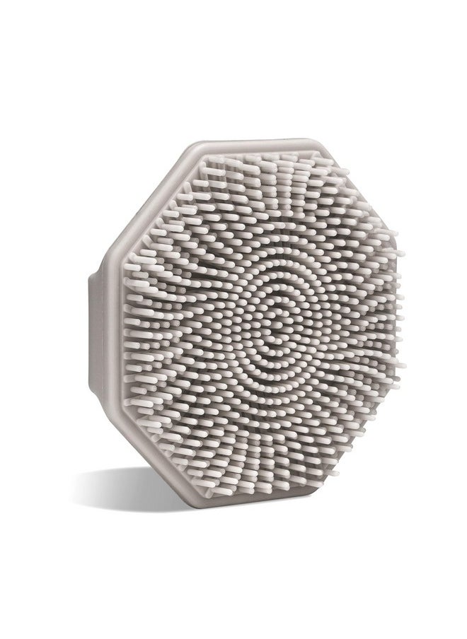 Sud Scrub ® Antimicrobial Silicone Face Scrubber 1 Pack Gentle Face Exfoliator For Sensitive Skin Eco Friendly Facial Cleansing Brush Exfoliating Face Brush For Men And Women (Clay)  - Image 1