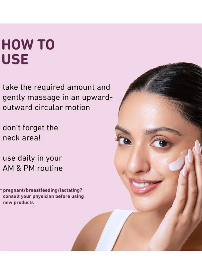 Plum  Plum 1% Resveratrol & Vitamin C Youthful Glow Moisturizer for Women | Best Price UAE